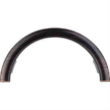 Top Knobs TK53TB TK53 Half Circle Open Cabinet Pull 3-1/2" Center to Center Tuscan Bronze