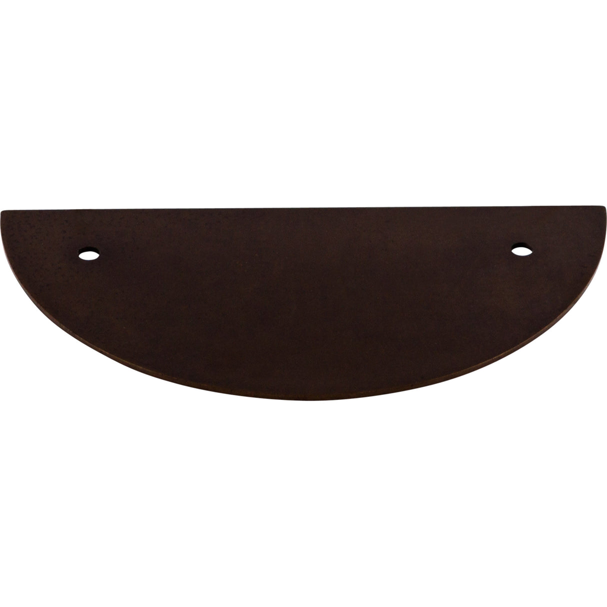 Top Knobs TK54 Half Circle Back Plate 3-1/2" Center to Center