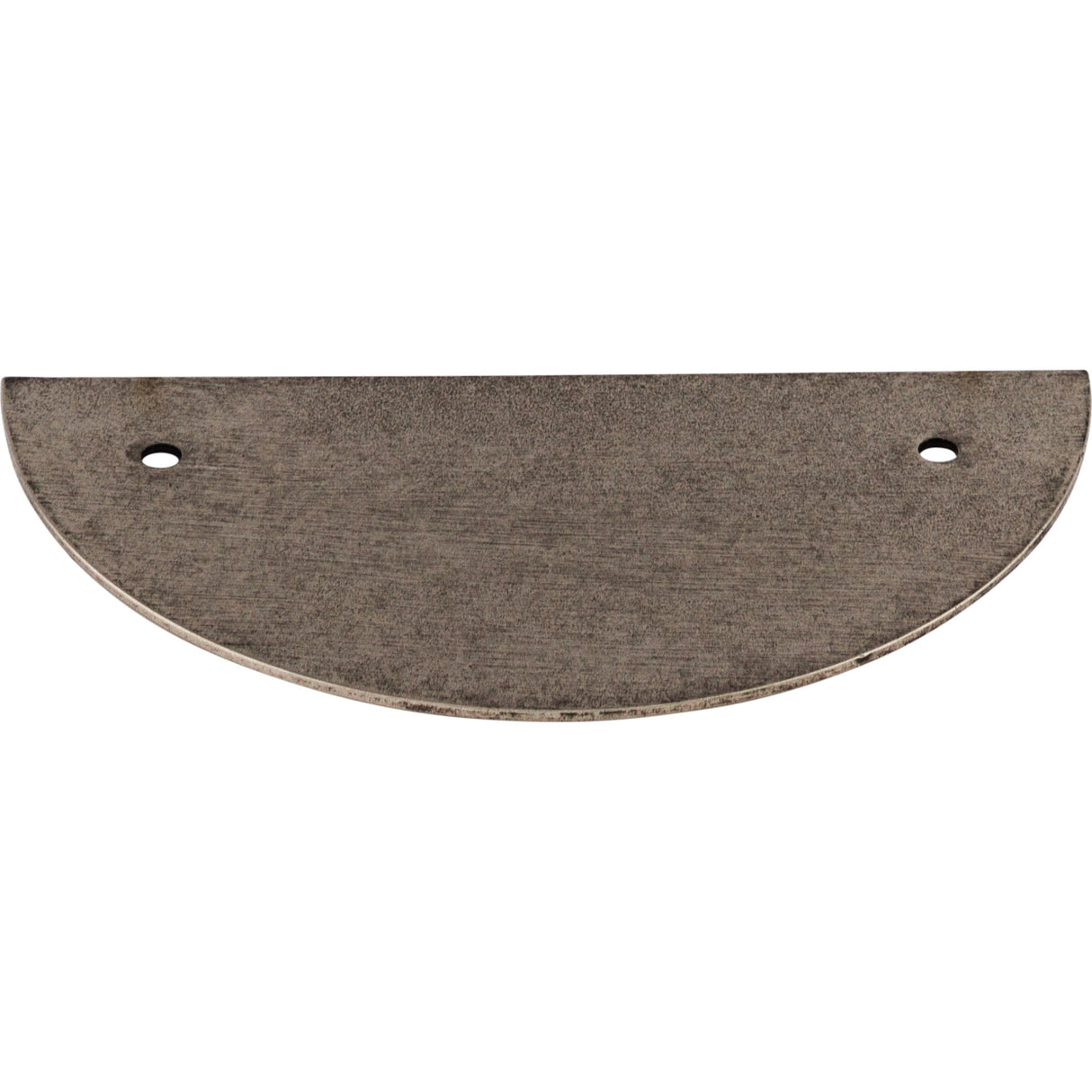 Top Knobs TK54 Half Circle Back Plate 3-1/2" Center to Center