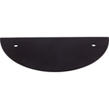 Top Knobs TK54 Half Circle Back Plate 3-1/2" Center to Center