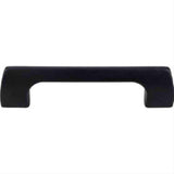 Top Knobs TK543BLK TK543 Holland Cabinet Pull 3-3/4" Center to Center Flat Black