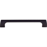 Top Knobs TK545BLK TK545 Holland 6 5/16" Center to Center Bar Pull Flat Black