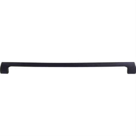 Top Knobs TK547BLK TK547 Holland Cabinet Pull 12" Center to Center Flat Black