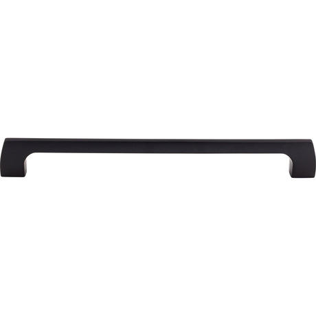Top Knobs TK548BLK Holland 12" Center to Center Appliance Pull Flat Black