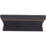 Top Knobs TK552 Glacier 2" Center to Center Finger Pull