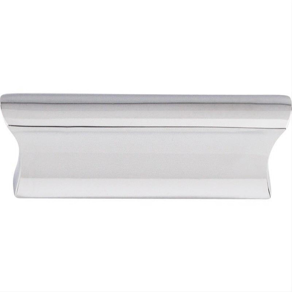 Top Knobs TK552PC TK552 Glacier 2" Center to Center Finger Pull Polished Chrome