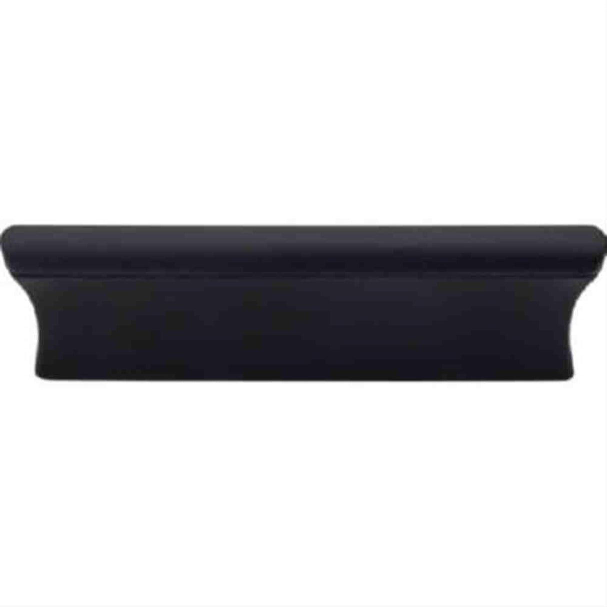 Top Knobs TK553BLK TK553 Glacier Cabinet Pull 3" Center to Center Flat Black