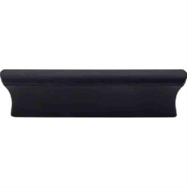 Top Knobs TK553BLK TK553 Glacier Cabinet Pull 3" Center to Center Flat Black