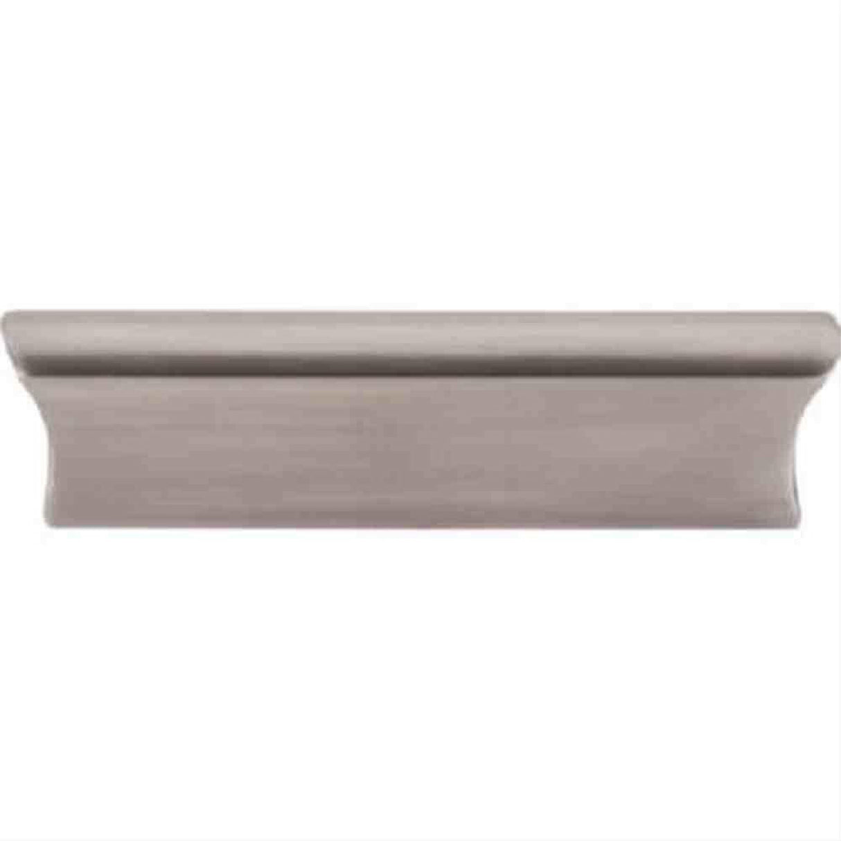 Top Knobs TK553BSN TK553 Glacier Cabinet Pull 3" Center to Center Brushed Satin Nickel