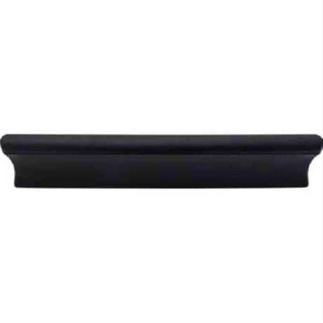 Top Knobs TK554BLK TK554 Glacier Cabinet Pull 5" Center to Center Flat Black