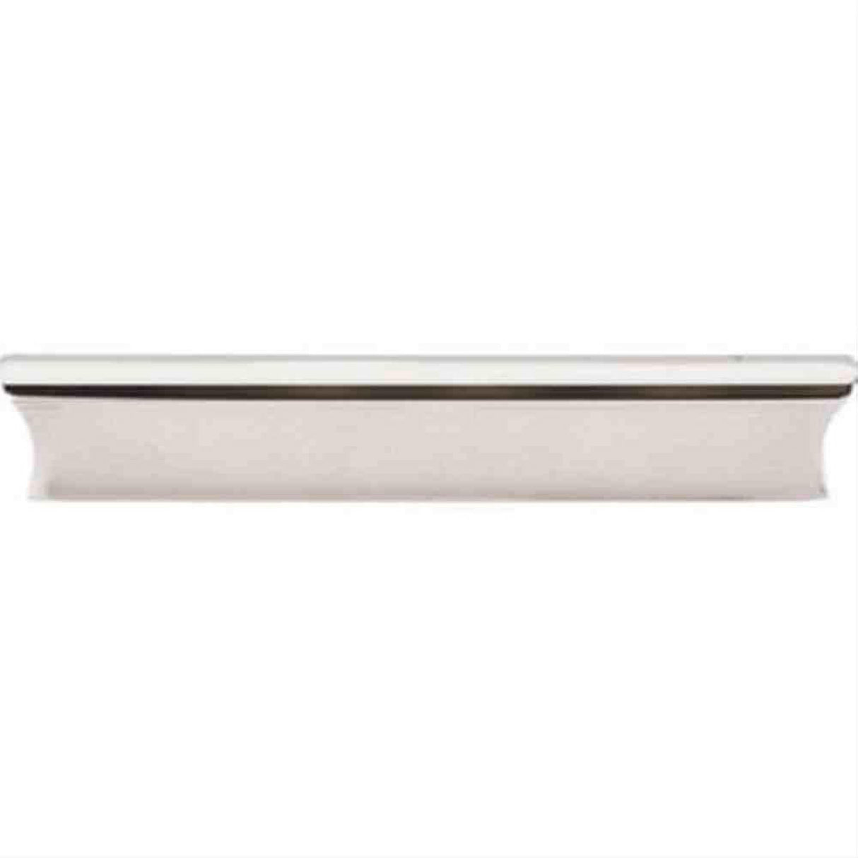 Top Knobs TK554PN TK554 Glacier Cabinet Pull 5" Center to Center Polished Nickel