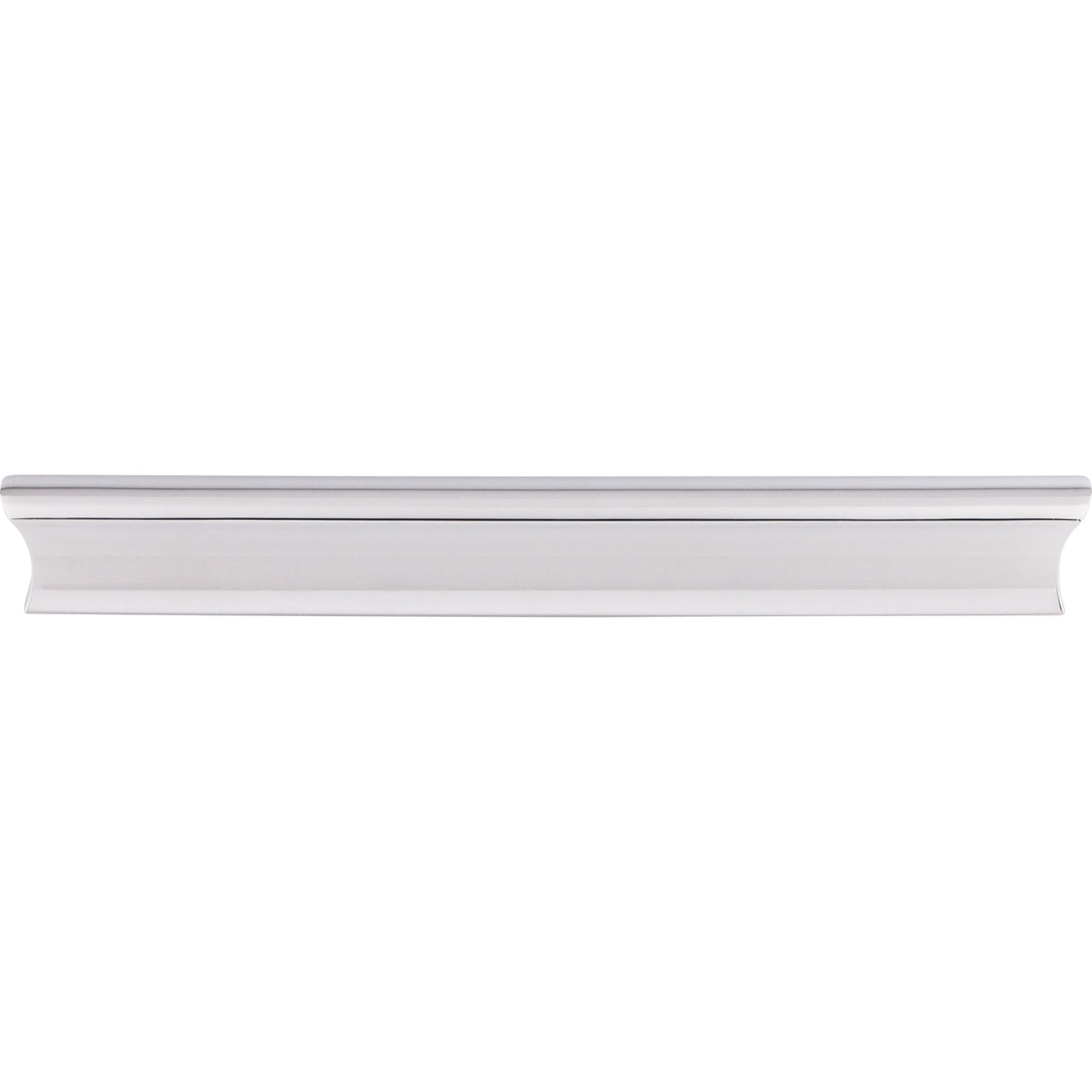Top Knobs TK555 Glacier 6" Center to Center Finger Pull