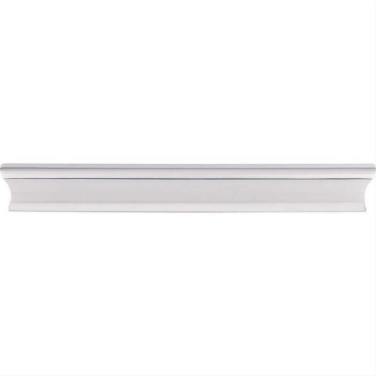 Top Knobs TK555PC TK555 Glacier 6" Center to Center Finger Pull Polished Chrome