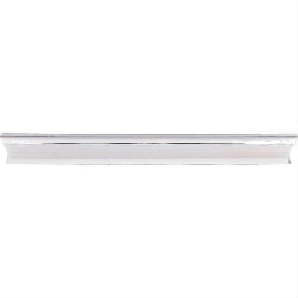Top Knobs TK556PC TK556 Glacier 8" Center to Center Finger Pull Polished Chrome