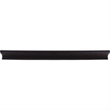 Top Knobs TK557BLK TK557 Glacier 9 15/16" Center to Center Finger Pull Flat Black