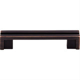 Top Knobs TK55TB TK55 Flat Rail 3 1/2" Center to Center Bar Pull Tuscan Bronze