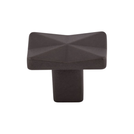 Top Knobs TK560SAB Quilted 1 1/4" Length Rectangle Knob Sable
