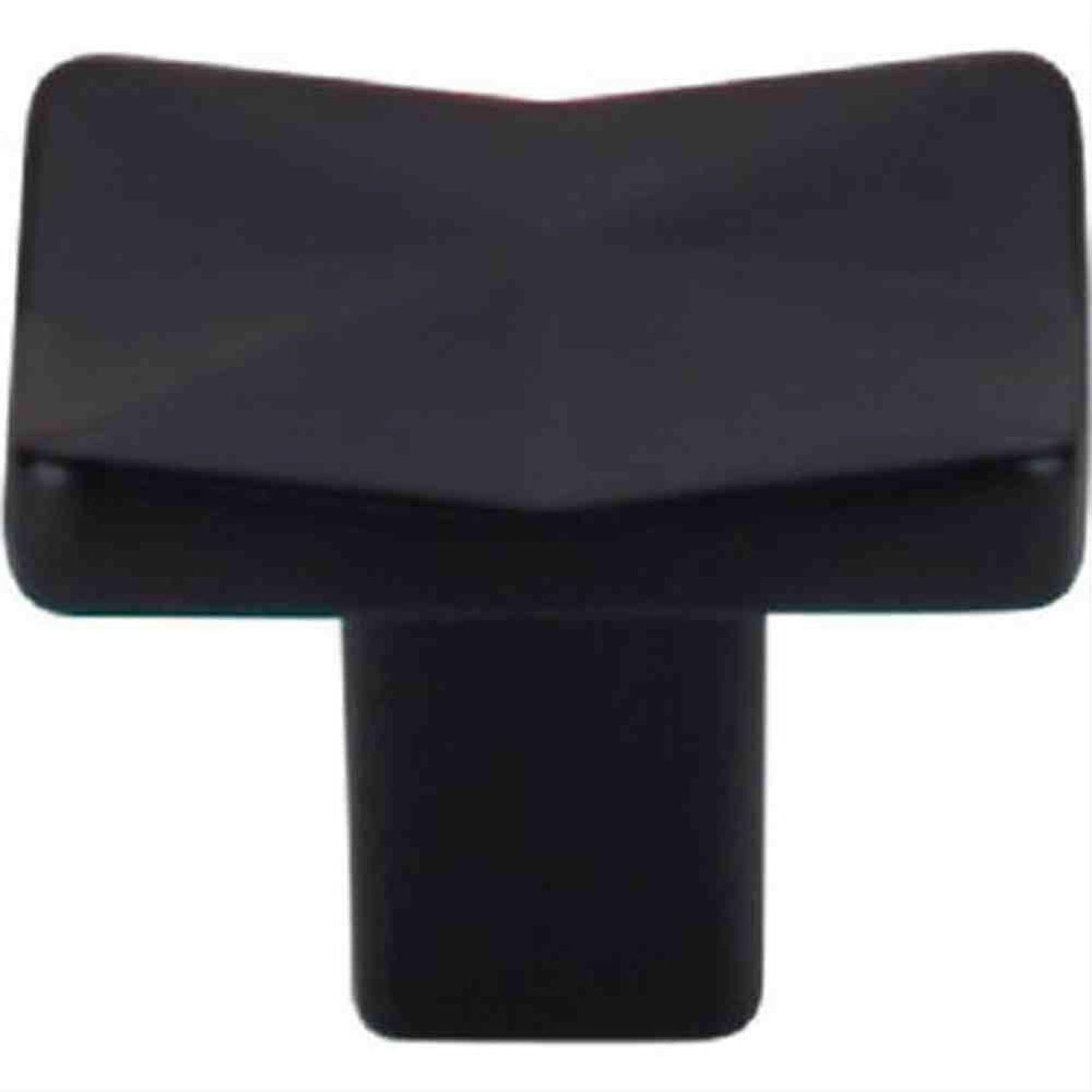Top Knobs TK560BLK TK560 Quilted Cabinet Knob 1-1/4" Flat Black