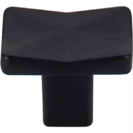 Top Knobs TK560BLK TK560 Quilted Cabinet Knob 1-1/4" Flat Black