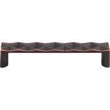 Top Knobs TK562 Quilted 5 1/16" Center to Center Bar Pull