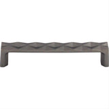 Top Knobs TK562AG TK562 Quilted 5 1/16" Center to Center Bar Pull Ash Gray