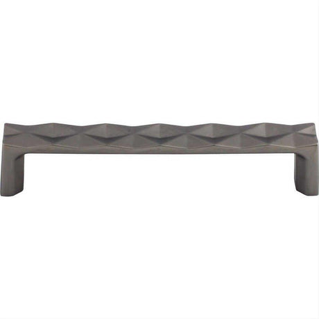 Top Knobs TK562AG TK562 Quilted 5 1/16" Center to Center Bar Pull Ash Gray