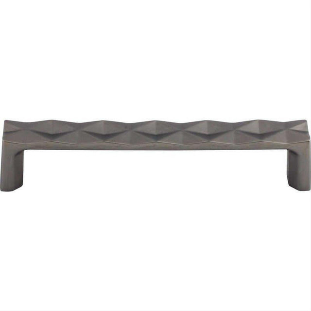 Top Knobs TK562AG TK562 Quilted 5 1/16" Center to Center Bar Pull Ash Gray