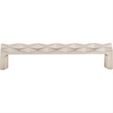Top Knobs TK562BSN TK562 Quilted 5 1/16" Center to Center Bar Pull Brushed Satin Nickel
