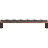 Top Knobs TK563 Quilted 6 5/16" Center to Center Bar Pull