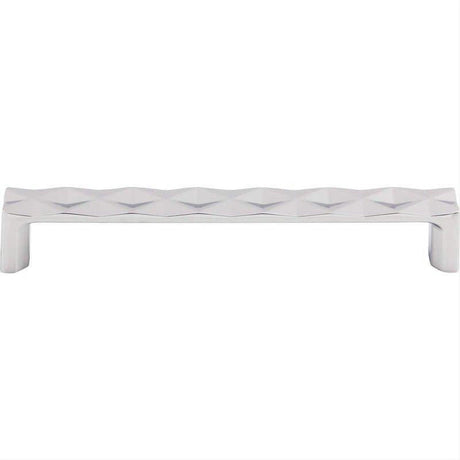 Top Knobs TK563PC TK563 Quilted 6 5/16" Center to Center Bar Pull Polished Chrome