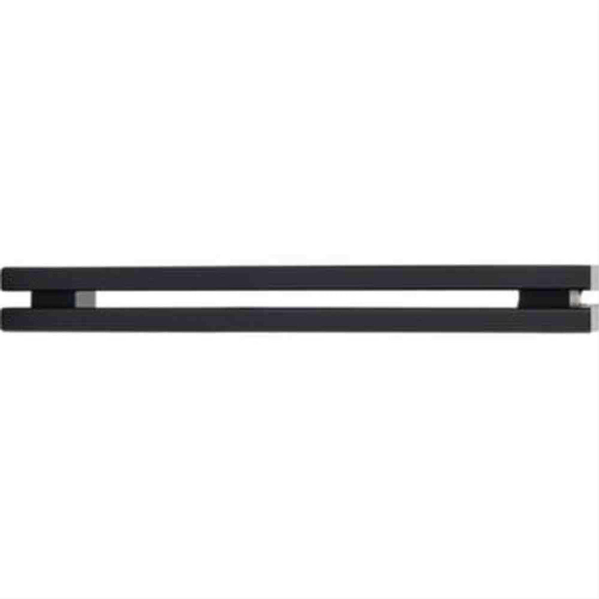Top Knobs TK56BLK TK56 Flat Rail Cabinet Pull 5" Center to Center Flat Black