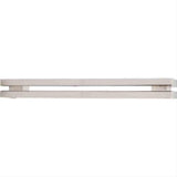 Top Knobs TK56BSN TK56 Flat Rail Cabinet Pull 5" Center to Center Brushed Satin Nickel