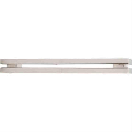 Top Knobs TK56BSN TK56 Flat Rail Cabinet Pull 5" Center to Center Brushed Satin Nickel