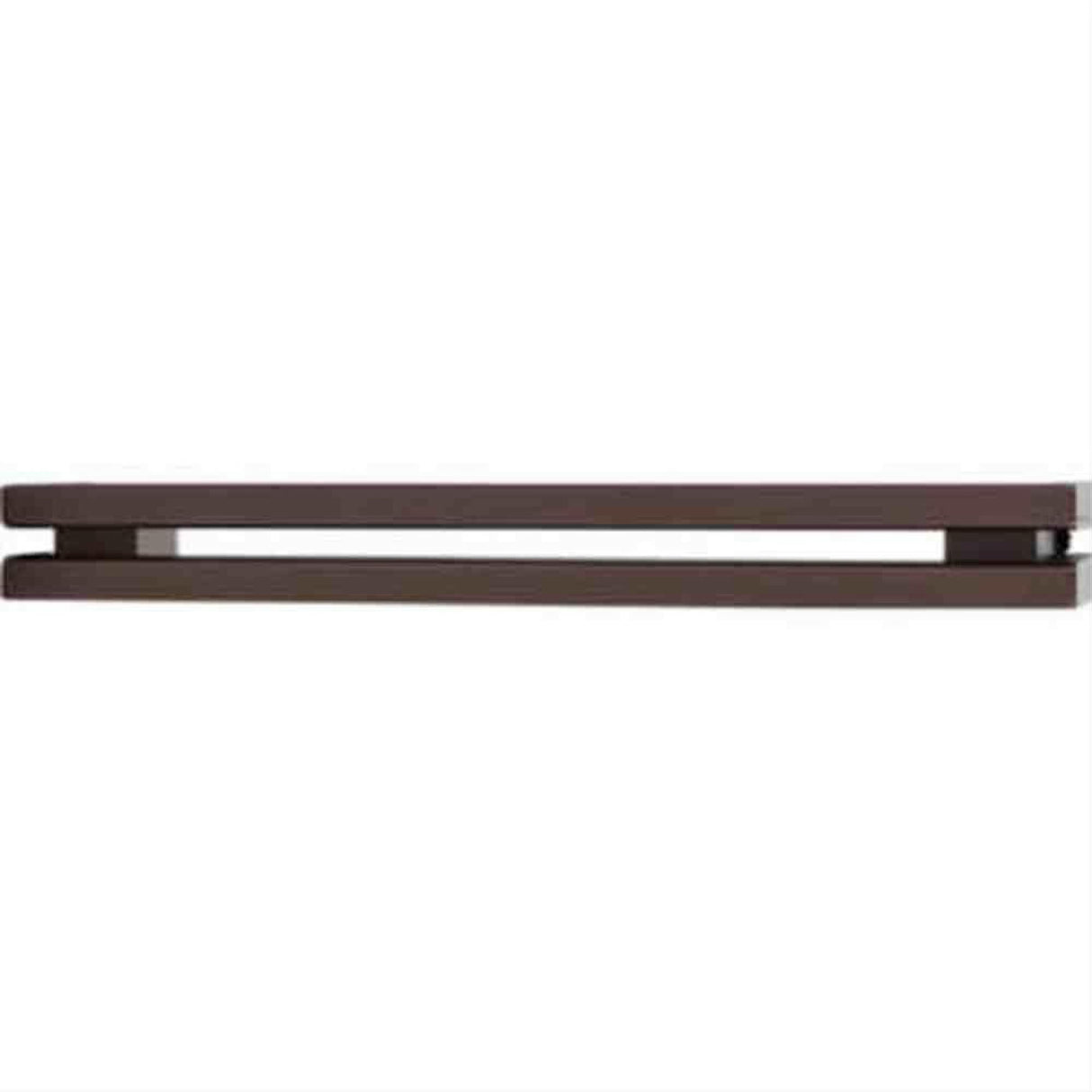 Top Knobs TK56ORB TK56 Flat Rail Cabinet Pull 5" Center to Center Oil Rubbed Bronze