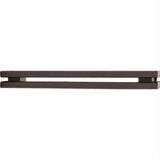Top Knobs TK56ORB TK56 Flat Rail Cabinet Pull 5" Center to Center Oil Rubbed Bronze