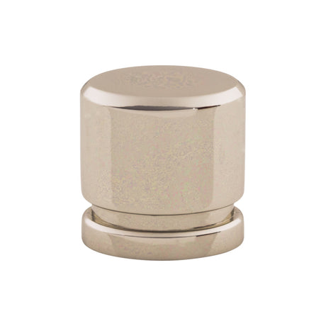 Top Knobs TK57PN Oval 1" Length Oval Knob Polished Nickel