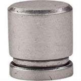 Top Knobs TK57PTA TK57 Oval Small Cabinet Knob 1" Pewter Antique