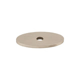 Top Knobs TK58BSN Oval Knob Backplate Brushed Satin Nickel