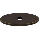 Top Knobs TK58GBZ TK58 Oval 1 1/4" Knob Backplate German Bronze