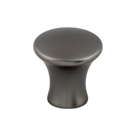 Top Knobs TK590AG Oculus 7/8" Diameter Round Knob Ash Gray
