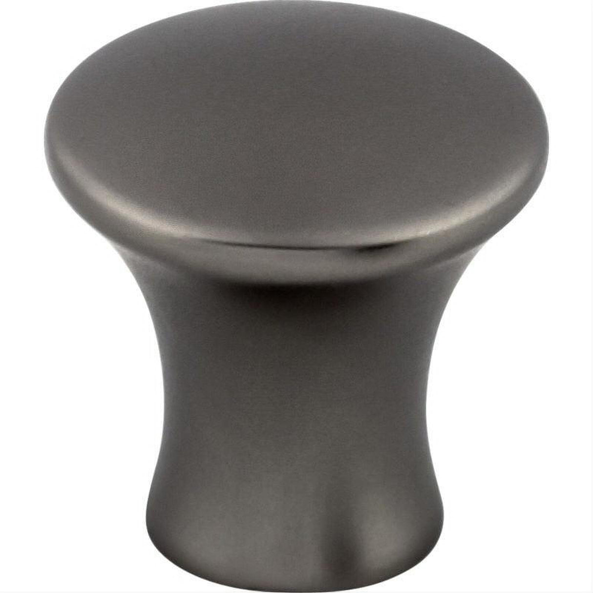 Top Knobs TK590AG TK590 Oculus 7/8" Diameter Mushroom Cabinet Knob Ash Gray
