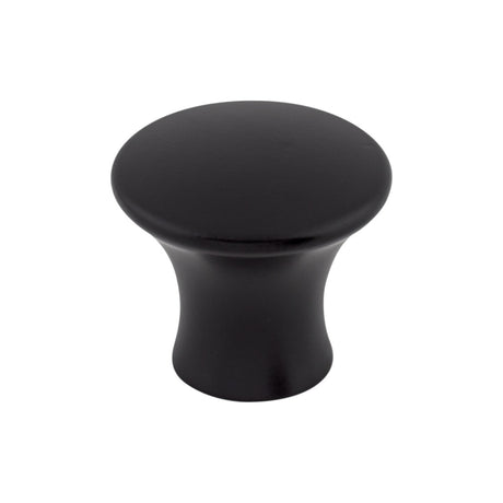 Top Knobs TK591BLK Oculus 1 1/8" Diameter Round Knob Flat Black