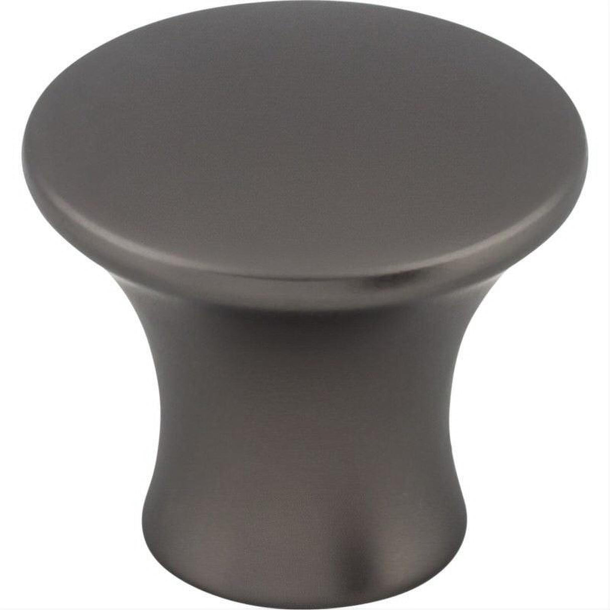 Top Knobs TK591AG TK591 Oculus 1 1/8" Diameter Mushroom Cabinet Knob Ash Gray