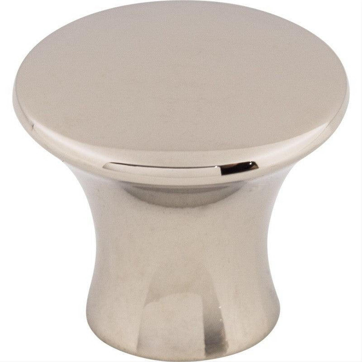 Top Knobs TK591PN TK591 Oculus 1 1/8" Diameter Mushroom Cabinet Knob Polished Nickel