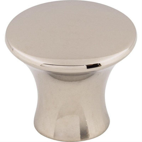 Top Knobs TK591PN TK591 Oculus 1 1/8" Diameter Mushroom Cabinet Knob Polished Nickel