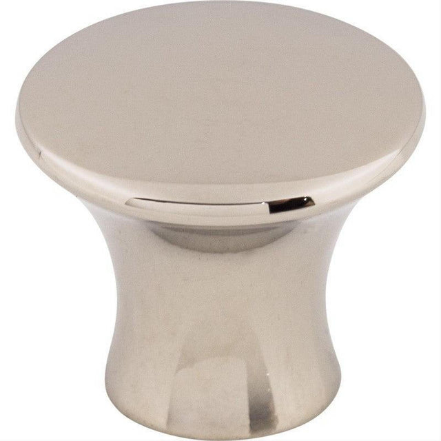 Top Knobs TK591PN TK591 Oculus 1 1/8" Diameter Mushroom Cabinet Knob Polished Nickel