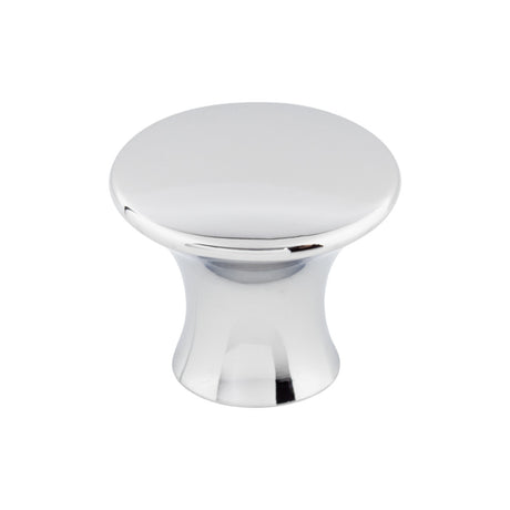 Top Knobs TK592PC Oculus 1 5/16" Diameter Round Knob Polished Chrome