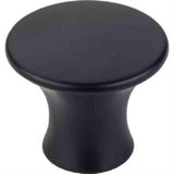 Top Knobs TK592BLK TK592 Oculus 1-1/4" Large Round Cabinet Knob Flat Black