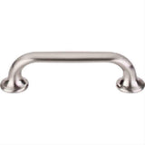Top Knobs TK593BSN Oculus Oval Cabinet Pull 3-3/4" Center to Center Brushed Satin Nickel