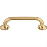 Top Knobs TK593HB Oculus Oval Cabinet Pull 3-3/4" Center to Center Honey Bronze